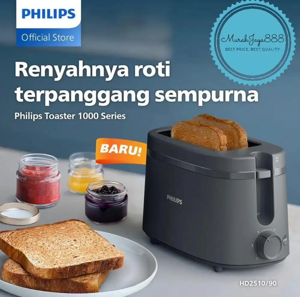 BRAND NEW PHILLIPS TOASTER