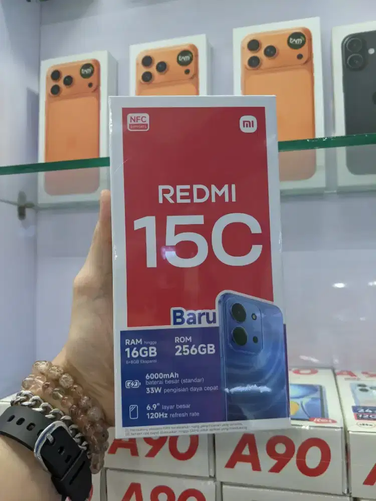 Redmi 15C 8+8/256 6.9inch Baru