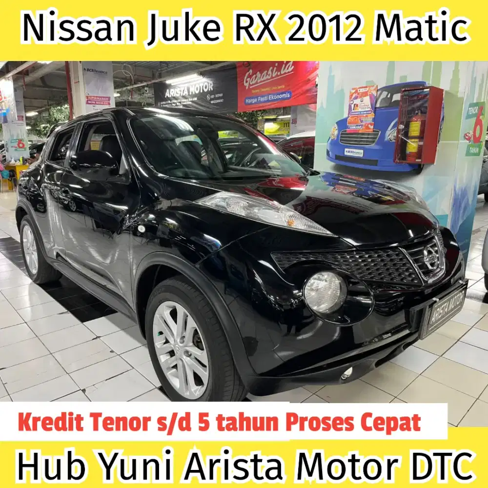 Nissan Juke RX 1.5 Matic 2012 Hitam Kinyis2 Model Sporty Irit BBM