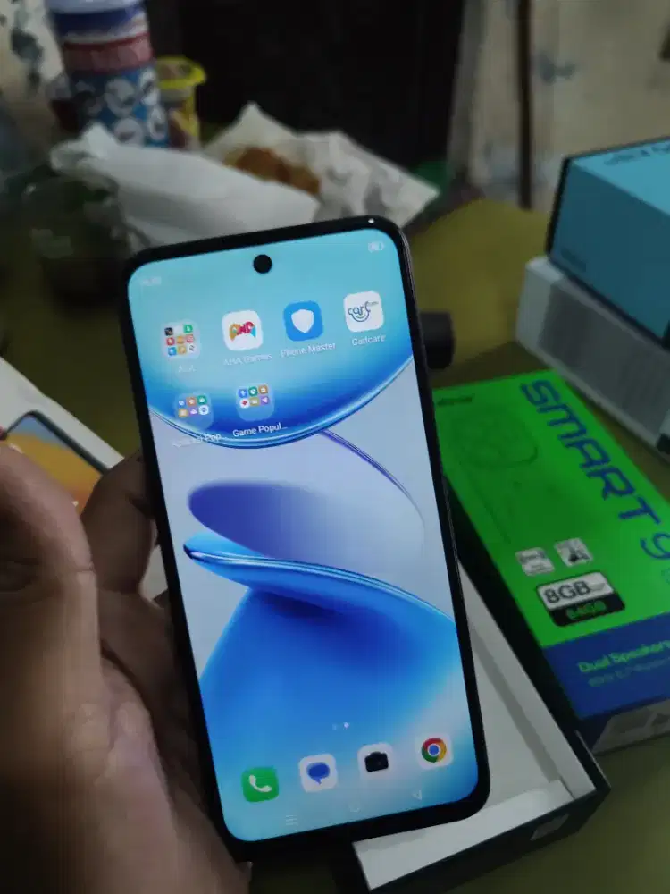 Infinix smart 9 HD 64gb black fulset