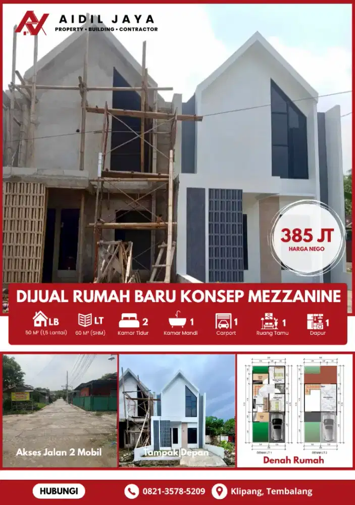 Rumah Baru Strategis Di Klipang Tembalang