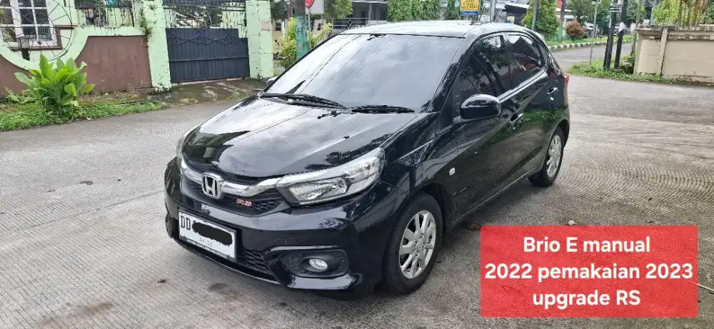 Brio E manual 2022 pemakaian 2023 upgrade RS
