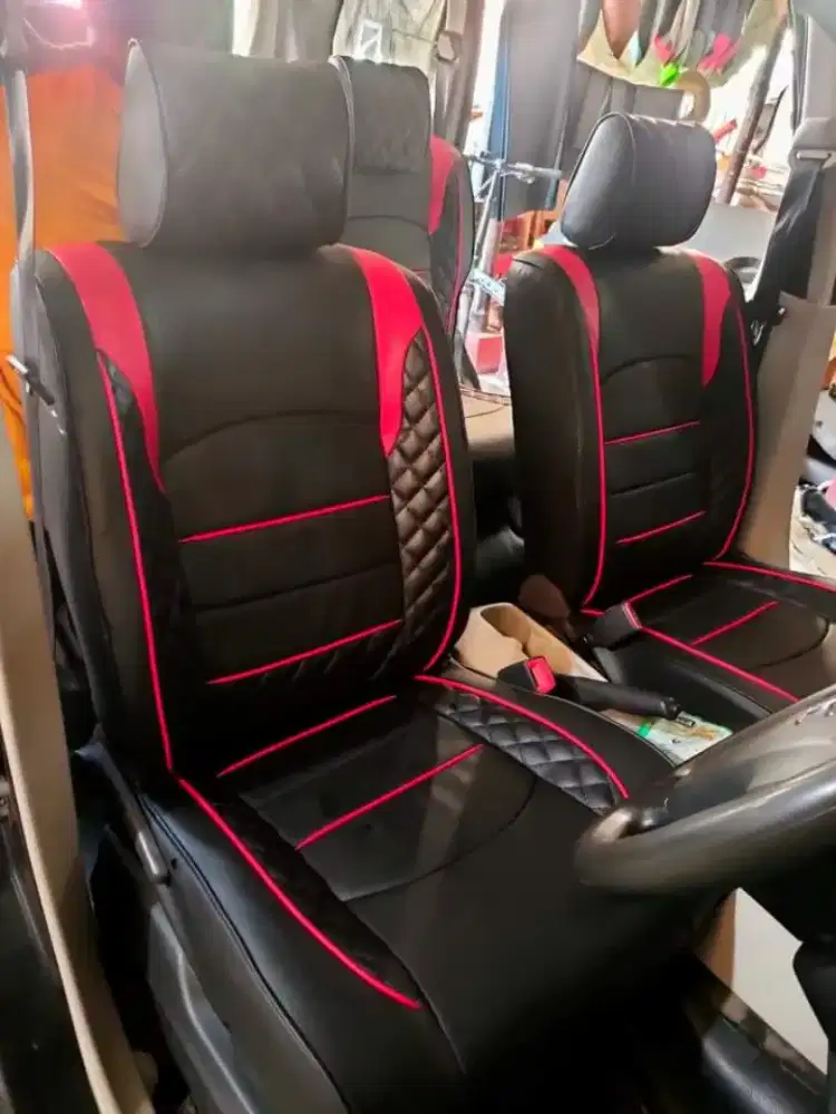 Kulit Sarung Jok Mobil Inova Mpv / 3 baris , avanza  , xenia