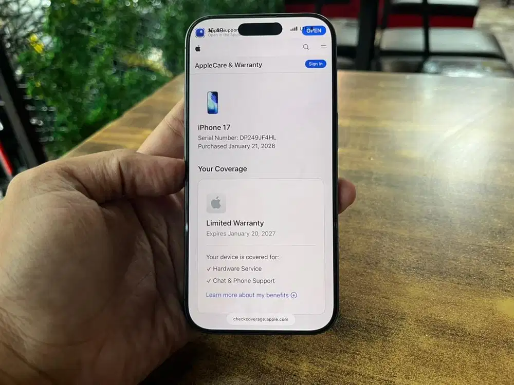 Iphone 17 RESMI UMUR 1 HARI bisa TT
