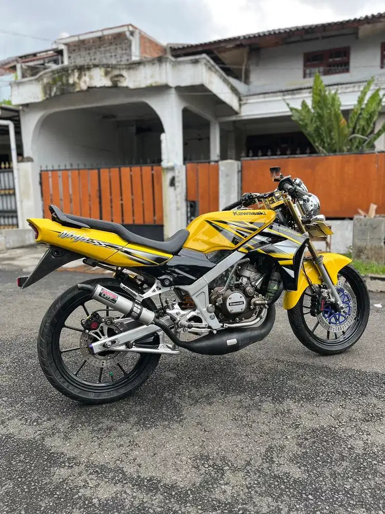 ninja r 2012 convert ss kuning