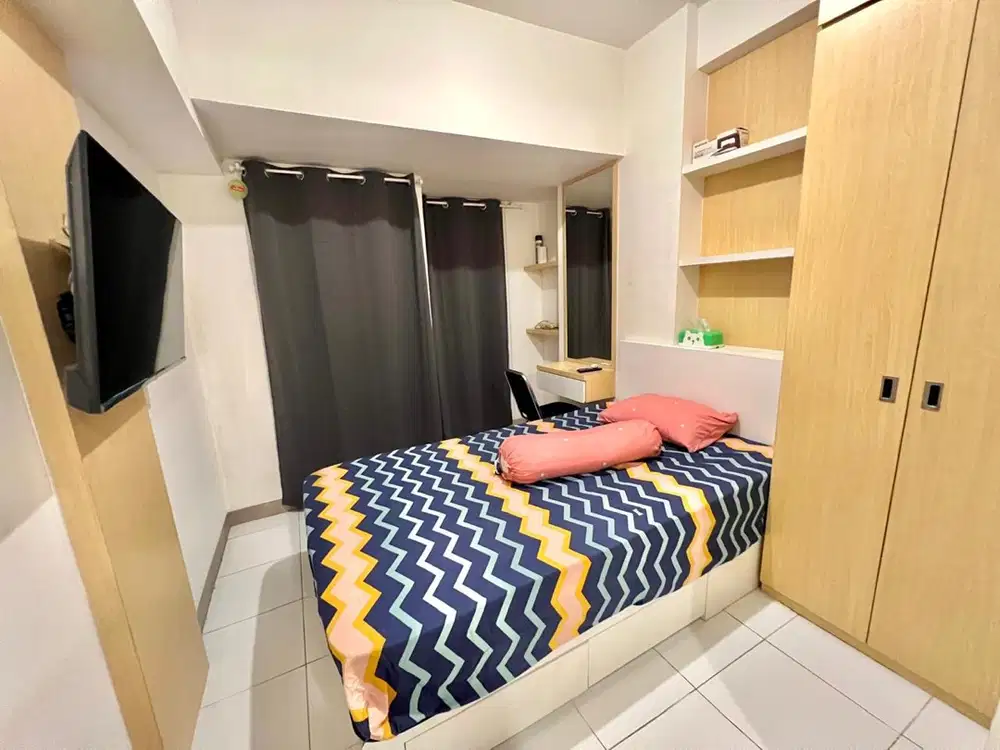 Sewa Murah Apartemen Tokyo Riverside PIK 2 Tipe Studio Full Furnish