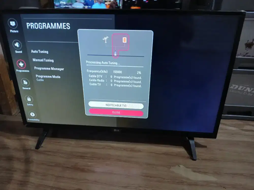 TV LED LG 32 inch digital no minus