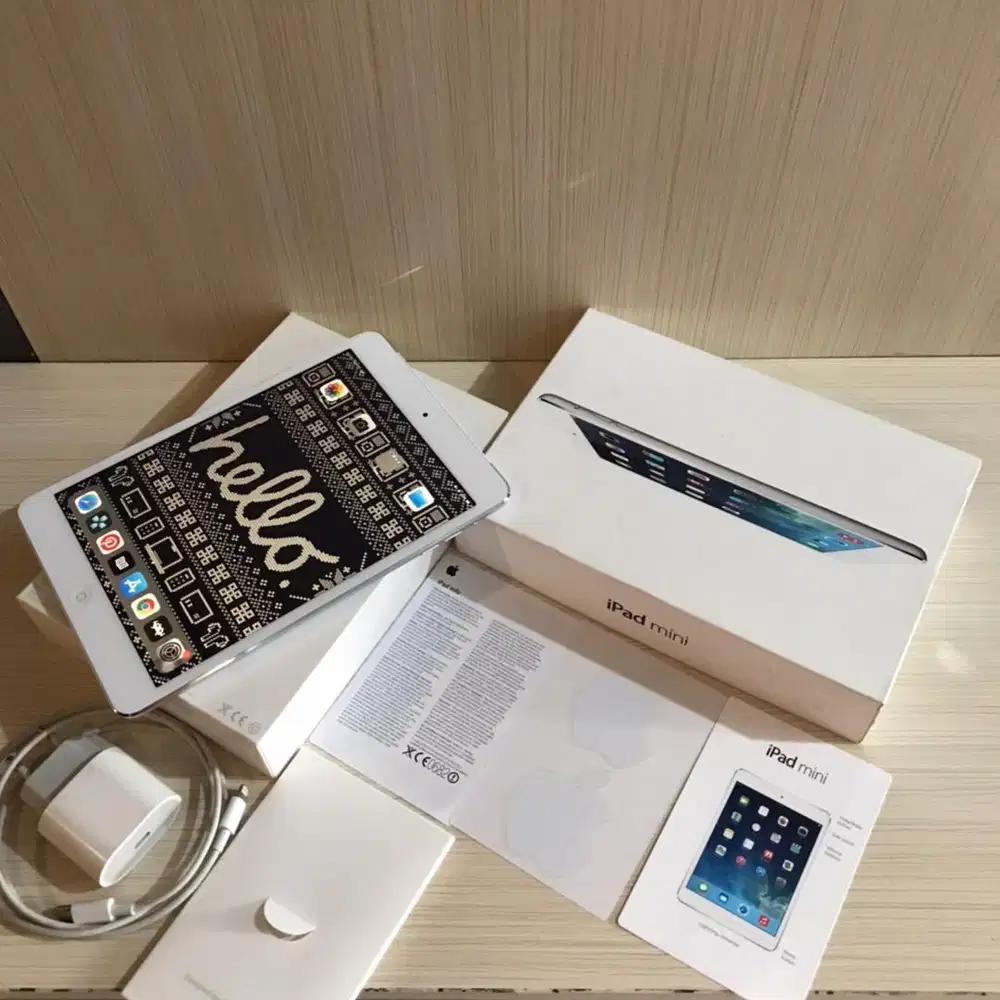 Ipad Mini 2 Like New Fullset Ori Apple Langka