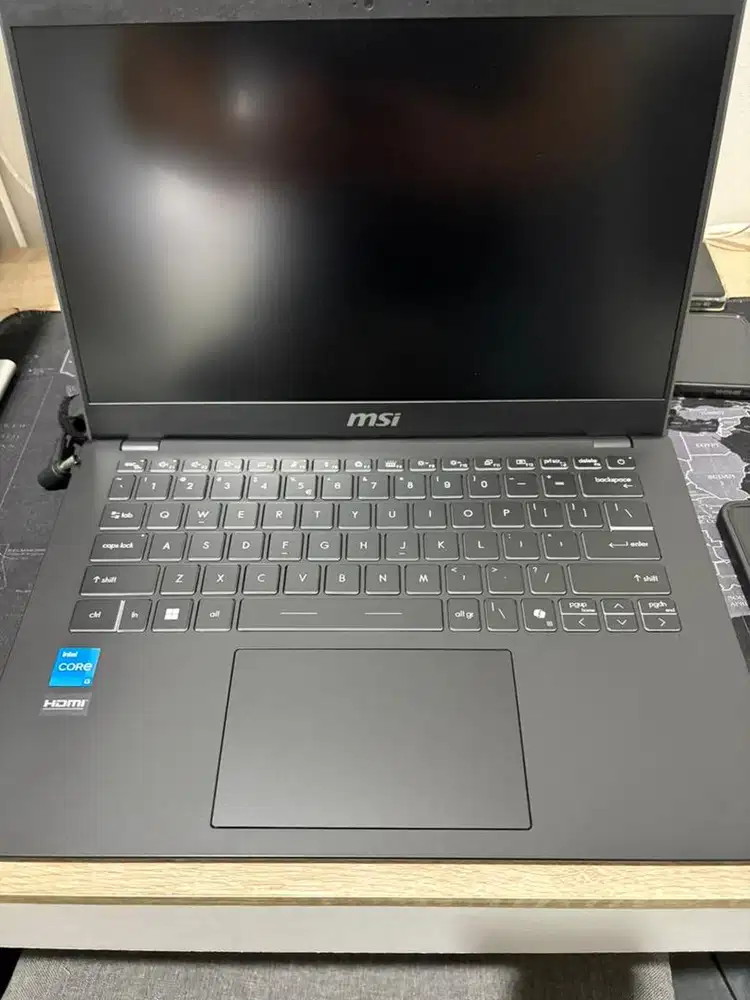 Laptop msi modern 14 c13m tipe terbaru resmi umur 2 minggu