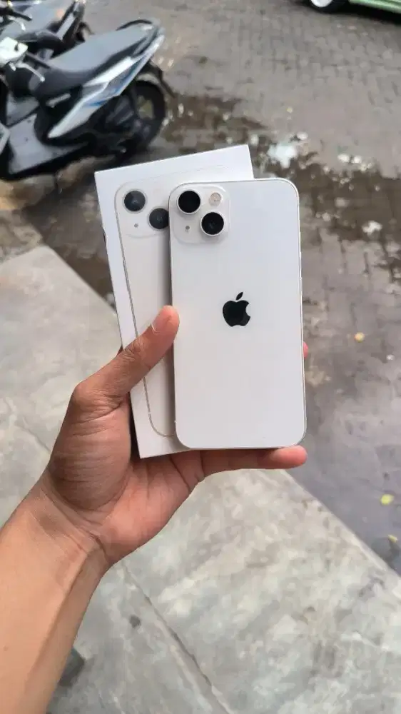 iPhone 13 ibox 128gb putih