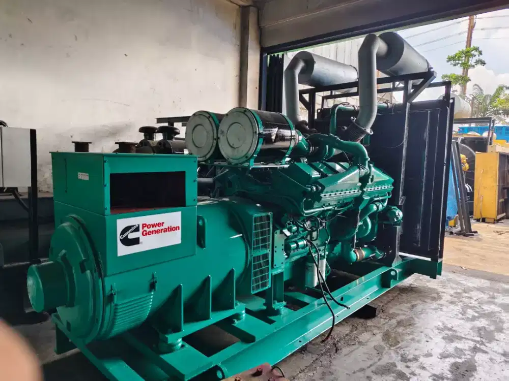 Jual genset bekas Cummins 1000 kva