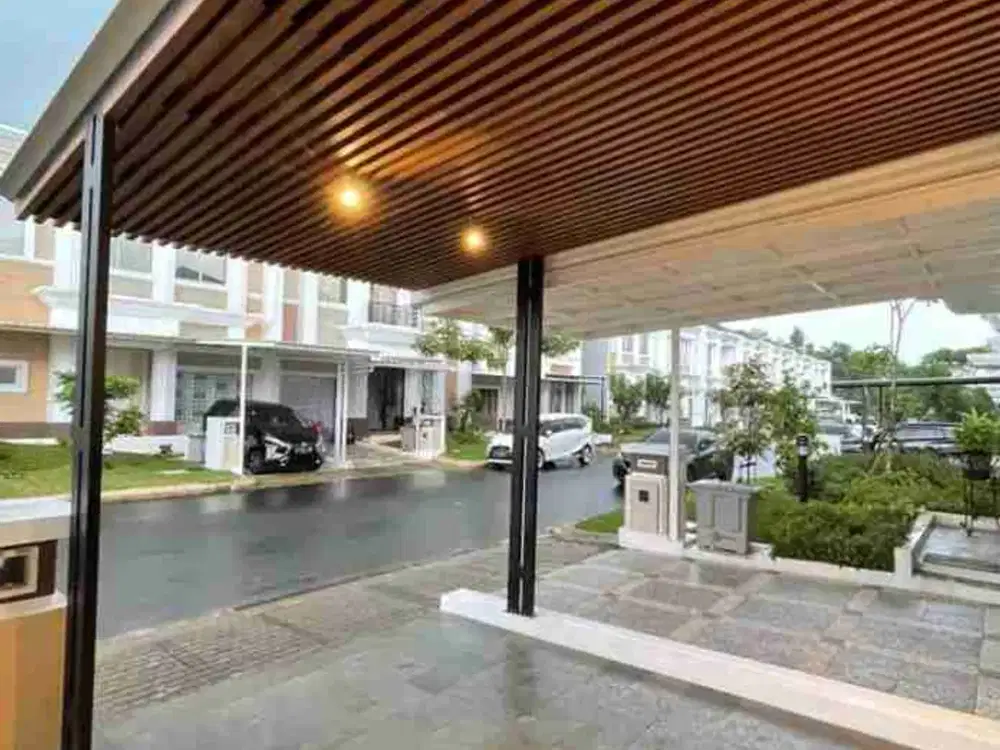 RUMAH FULL FURNISHED Extra Taman untuk penghijauan