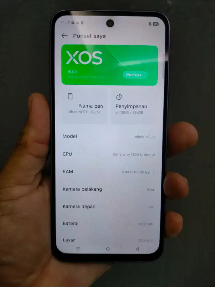INFINIX NOTE 50X 5G 8/256GB