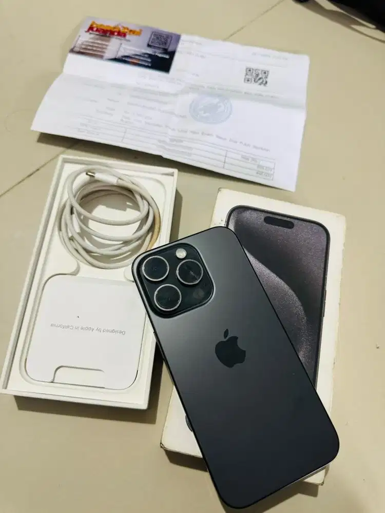 iphone 15 pro 128 dualsim aktif resmi cukai