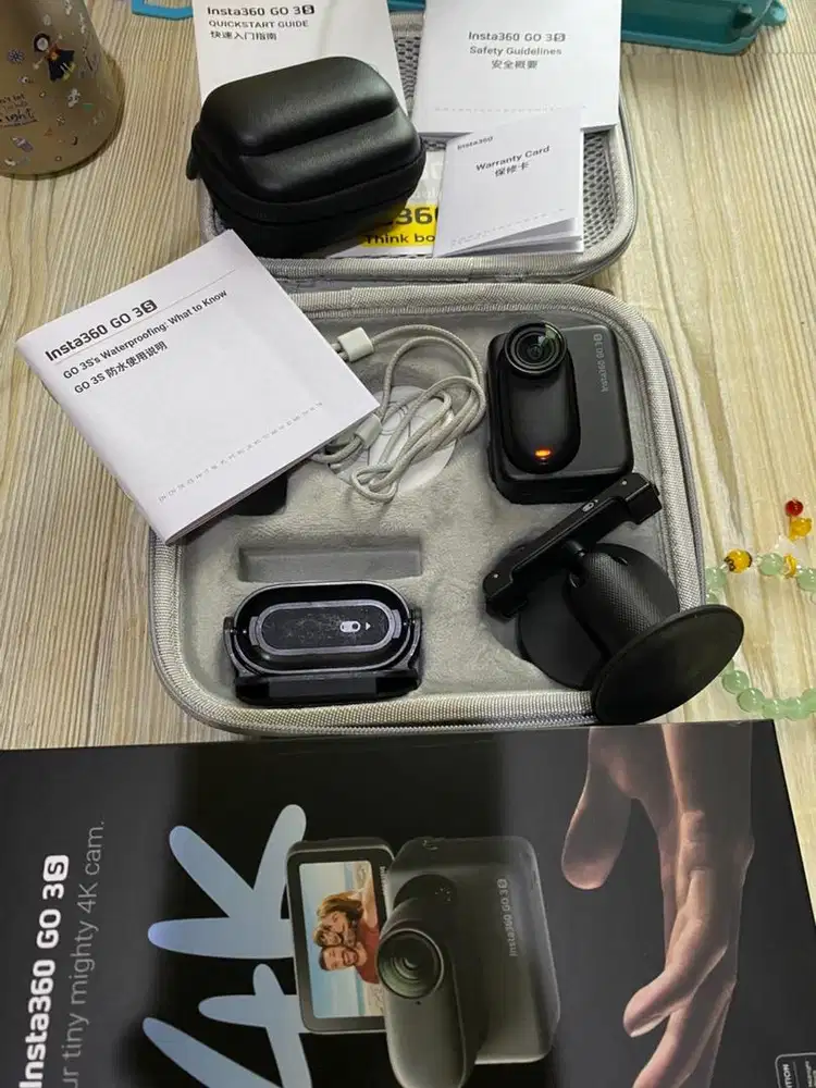 Insta 360 Go 3S with free storagebag and pouch bag