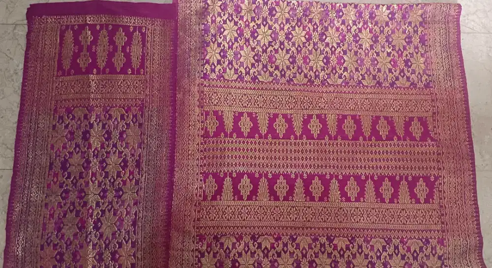 Dijual songket Palembang Asli