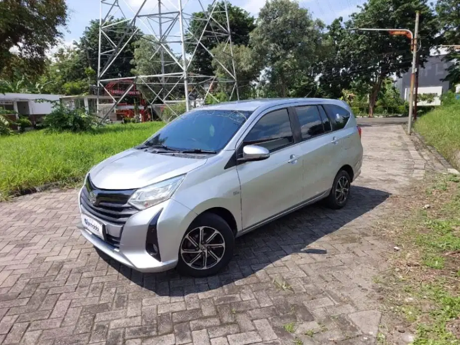 DP MURAH Calya 1.2 G Bensin-MT-2019 SILVER w K