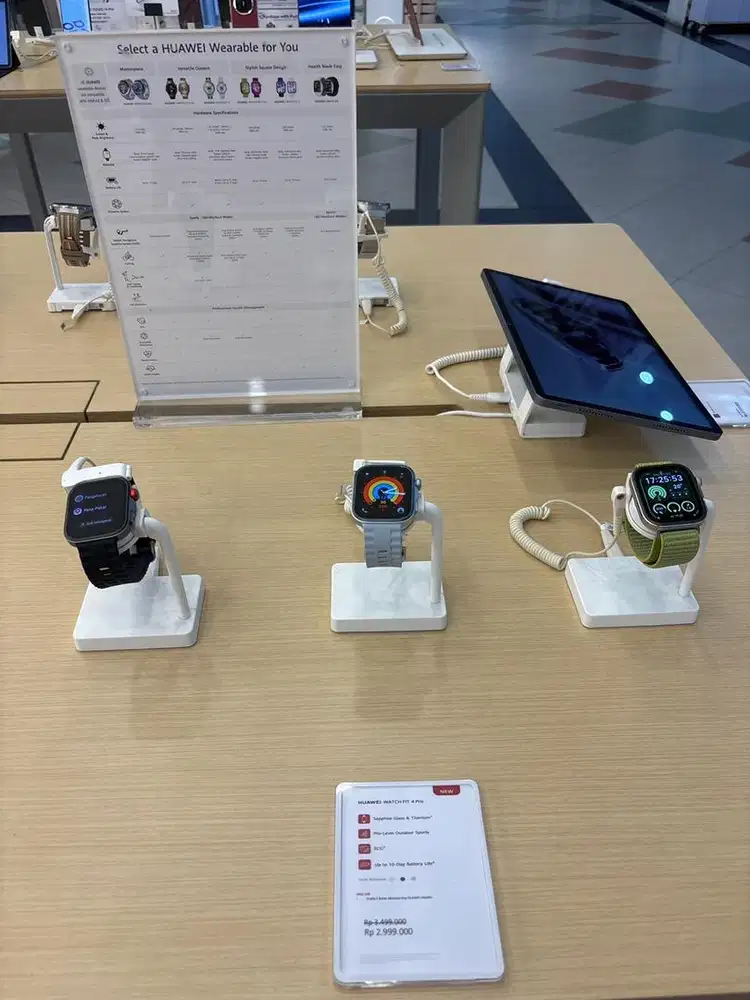 KREDIT JAM TANGAN FIT 4 PRO , SYARAT HANYA KTP