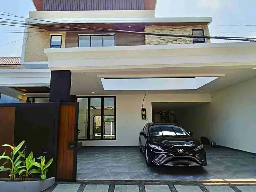 DIJUAL RUMAH BRAND NEW MODERN DESIGN SIAP HUNI DI RADIO DALAM DEKAT PIM