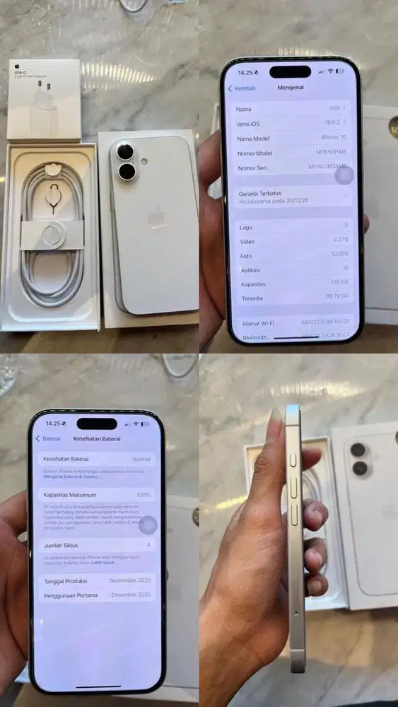 Iphone 16 white