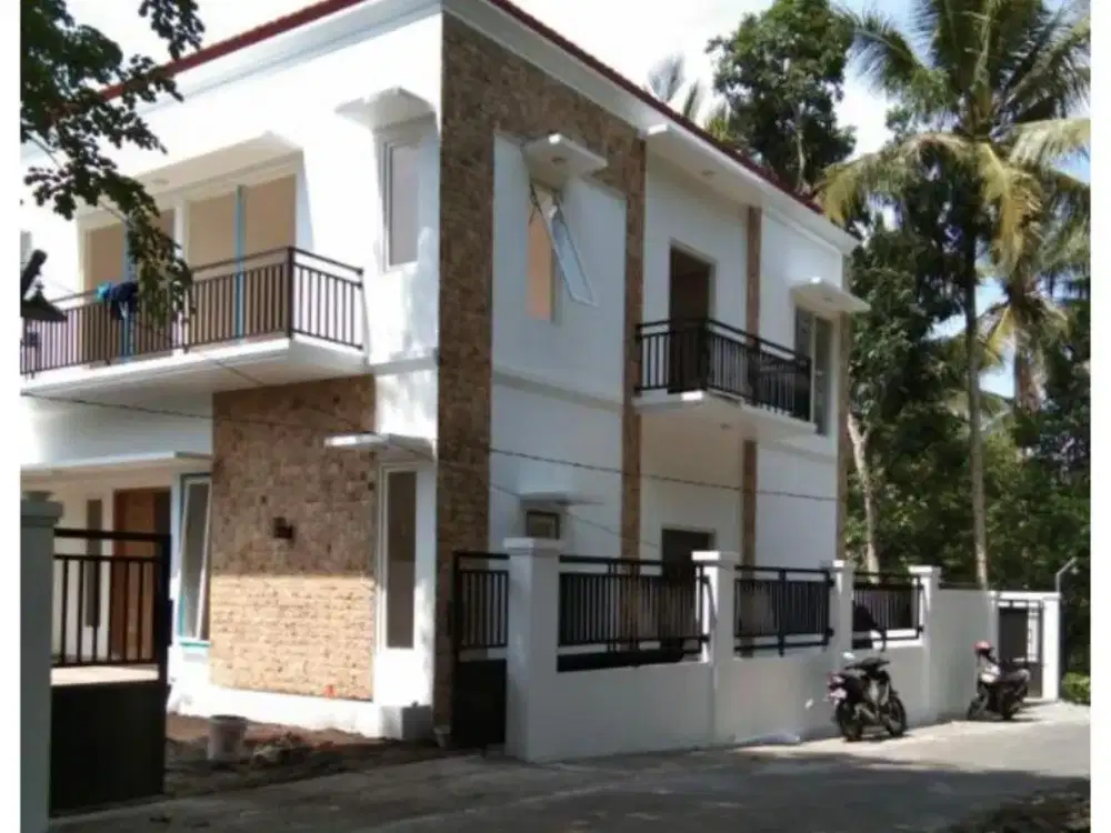 Dijual BU Rumah Jogja 6 Menit UII Kaliurang 2 Lantai