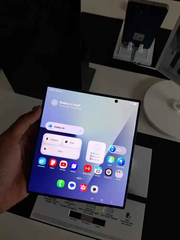 SAMSUNG Z FOLD 7 512GB Diskon Aksesoris Up 1,5 Juta