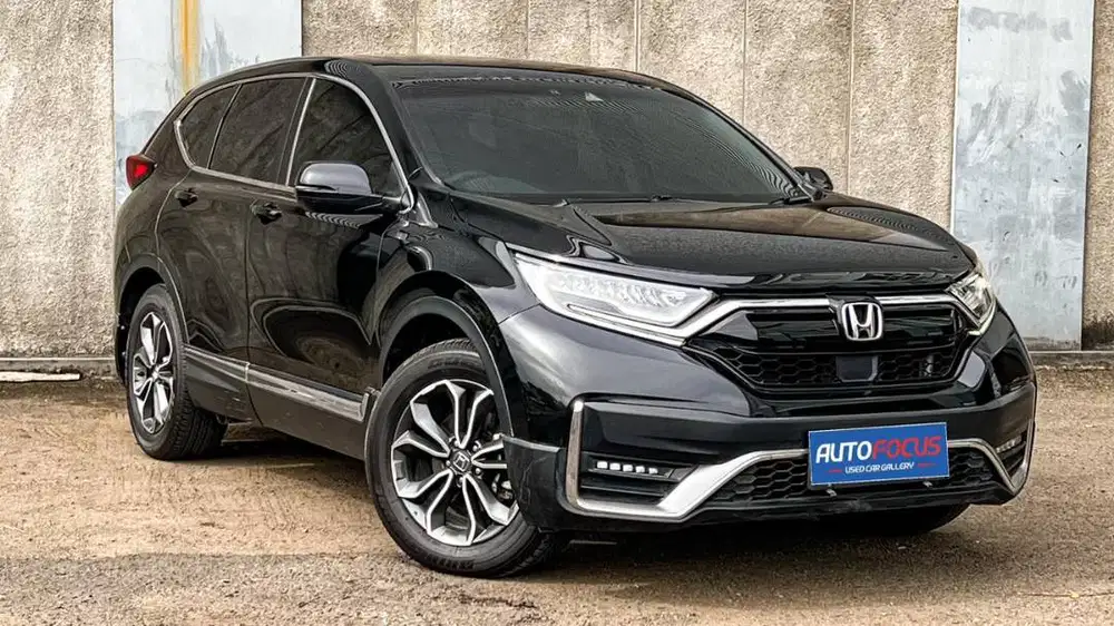 Honda Crv 1.5 Turbo Prestige Sensing 2021 Hitam metalik Murah Bagus.