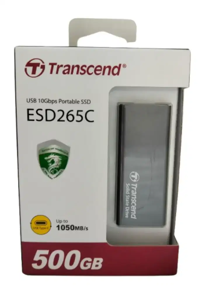 SSD Portable Transcend ESD265C 500GB