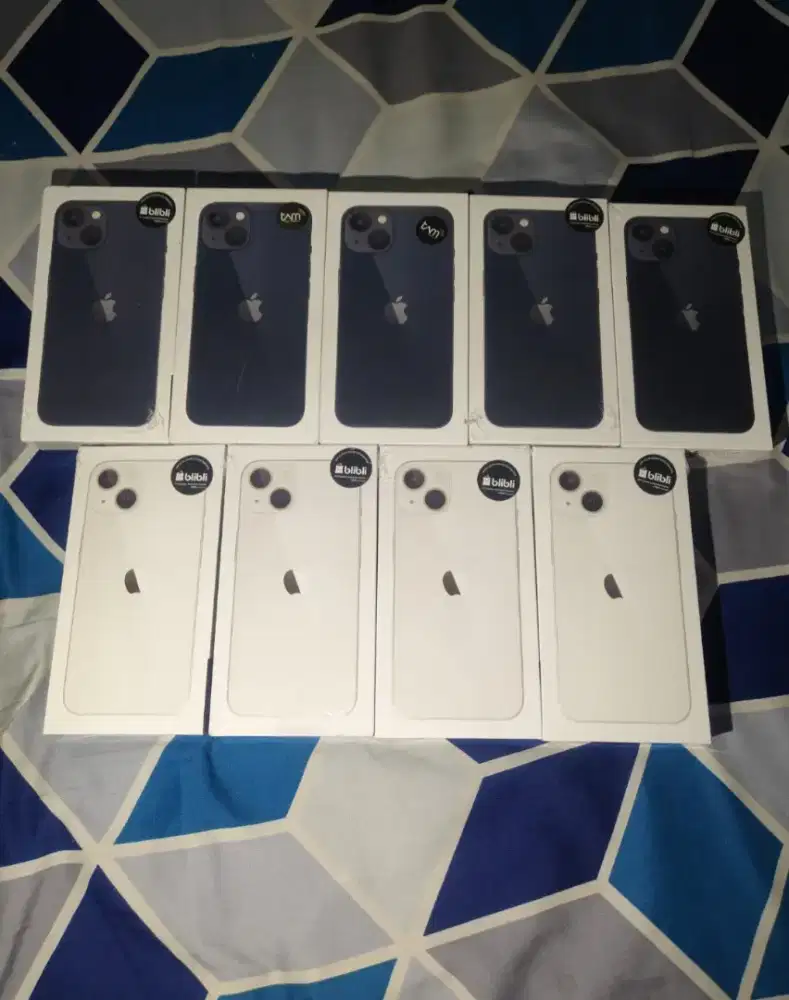 IPHONE 13 128 BARU SEGEL BNIB GARANSI RESMI INDO