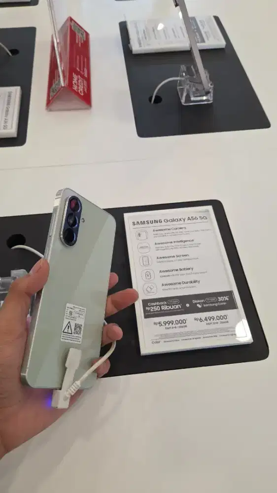 Promo Samsung Galaxy A56