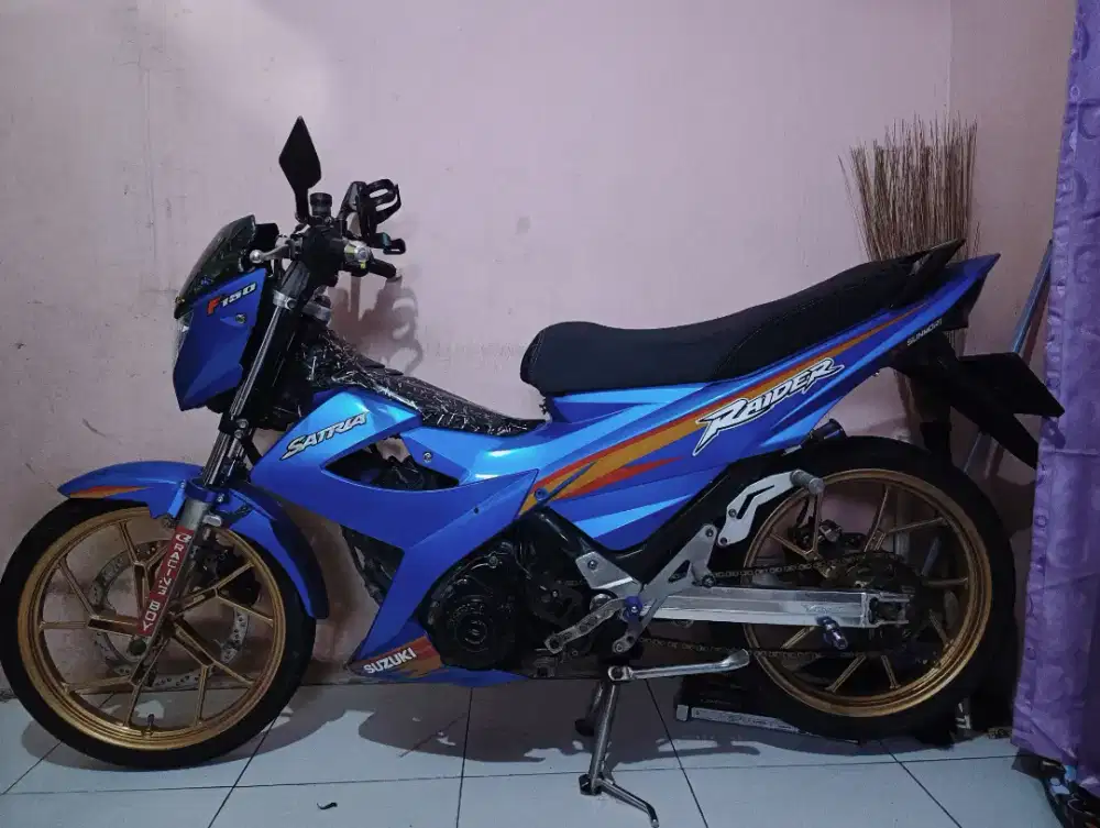 Satria Fu facelift 2013 plat Ciputat Tangsel B