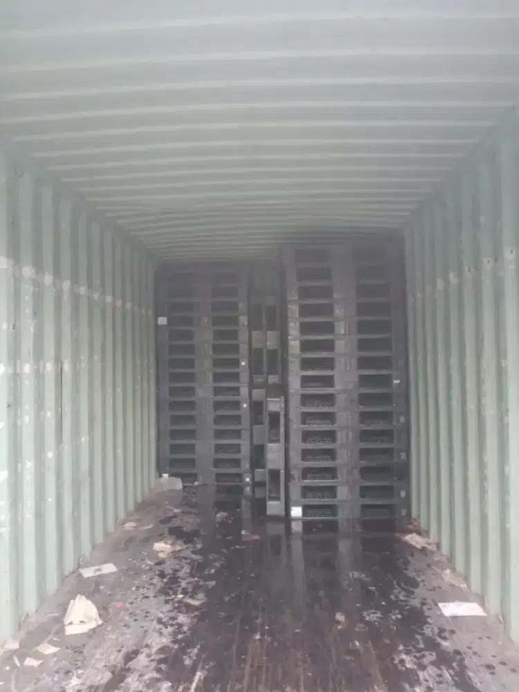 Pallet plastik bekas stok