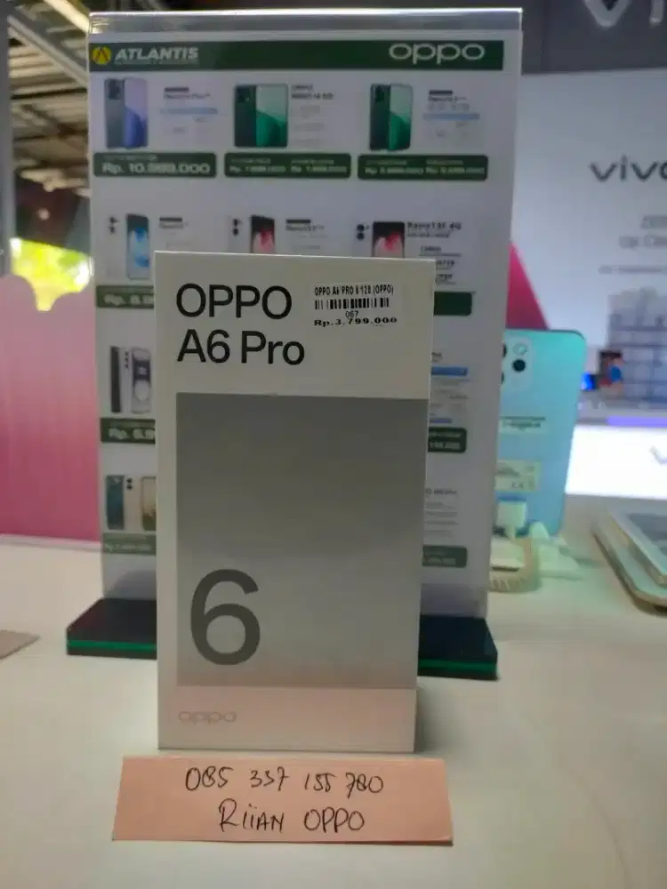 Oppo A6 pro 8/128gb ATLANTIS DAHSYAT