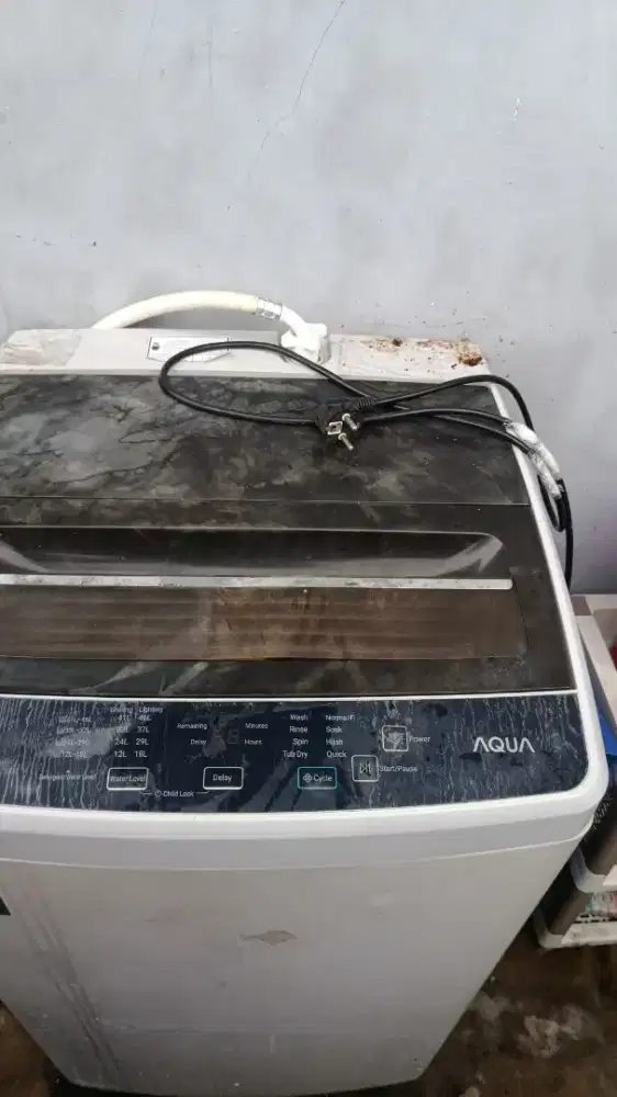 Dijual mesin cuci 1tabung merk AQUA