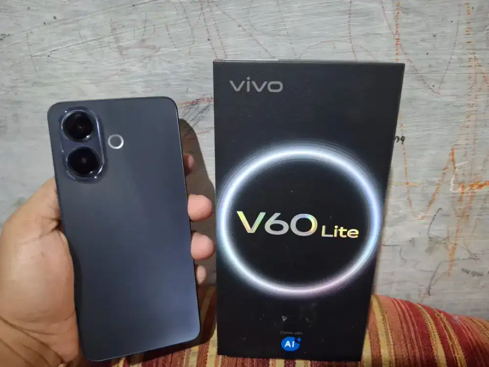 VIVO V60 Lite 4G, 8/256, Mulus, Lengkap Garansi 11 Bulan