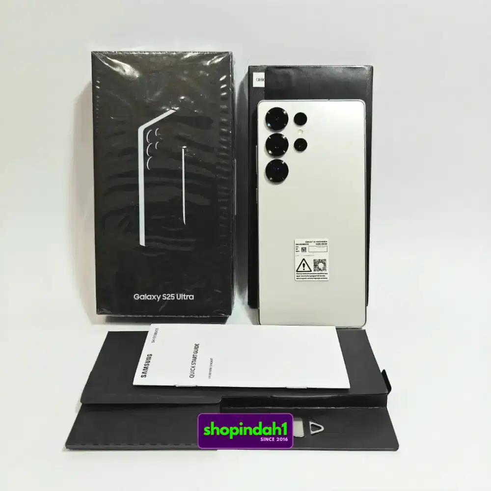 Samsung S25 Ultra Titanium White 12/256GB preloved like new complete