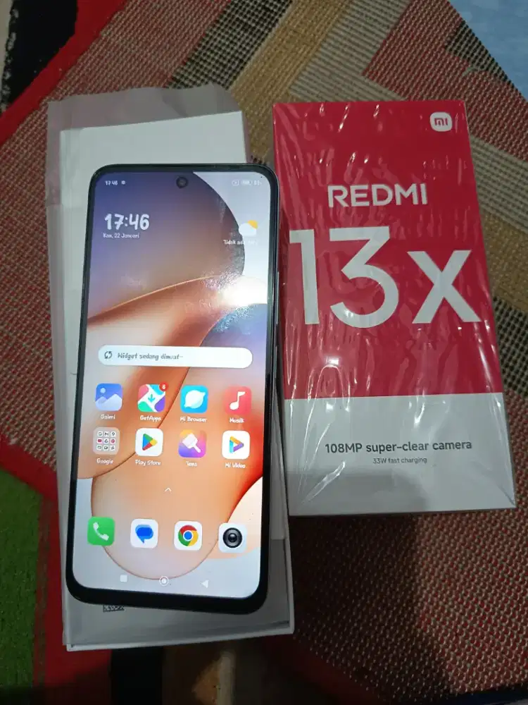 Dijual hape redmi 13x bekas