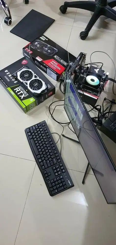 pc lenovo baru masih bergaransi