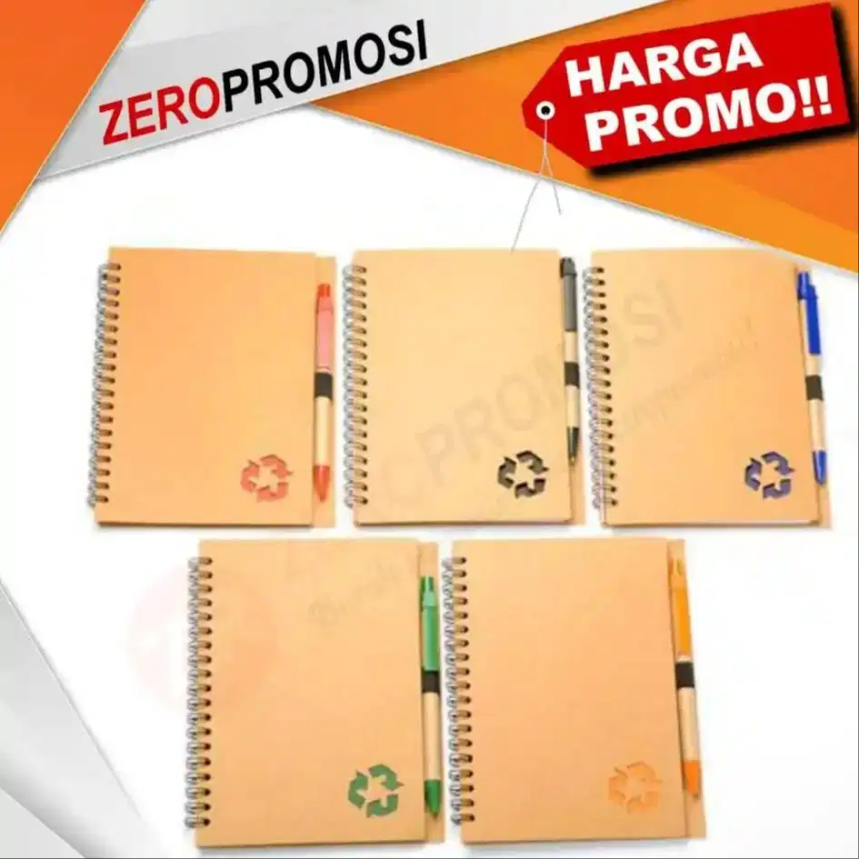Memo Notes Promosi N-809 Custom Logo – Cocok untuk Seminar, Event & Co