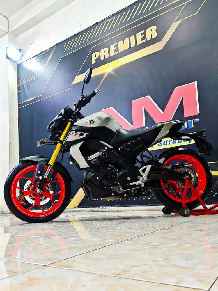 Yamaha MT 15 REG 2021 odo 14rb surat lengkap siap touring