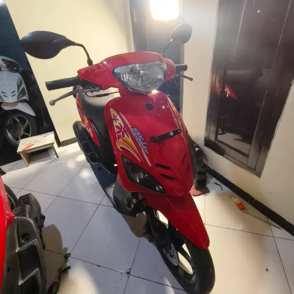 MIO SPORTY 2008 . PLAT D WARNA MERAH CABE