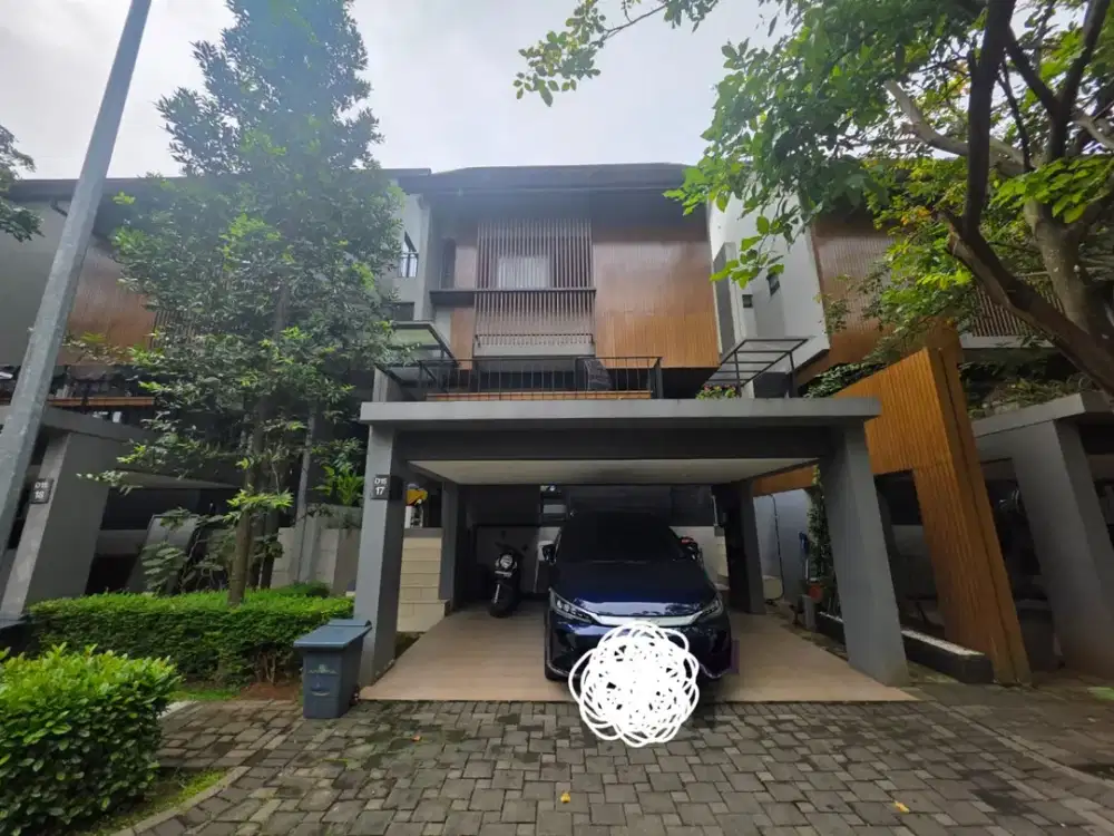 Dijual Rumah 2,5 Lantai Full Furnished Cluster Caelus, Greenwich Park, Bsd