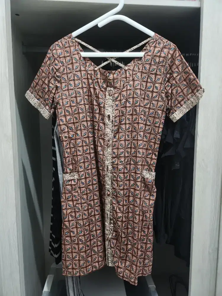 Dress batik wanita