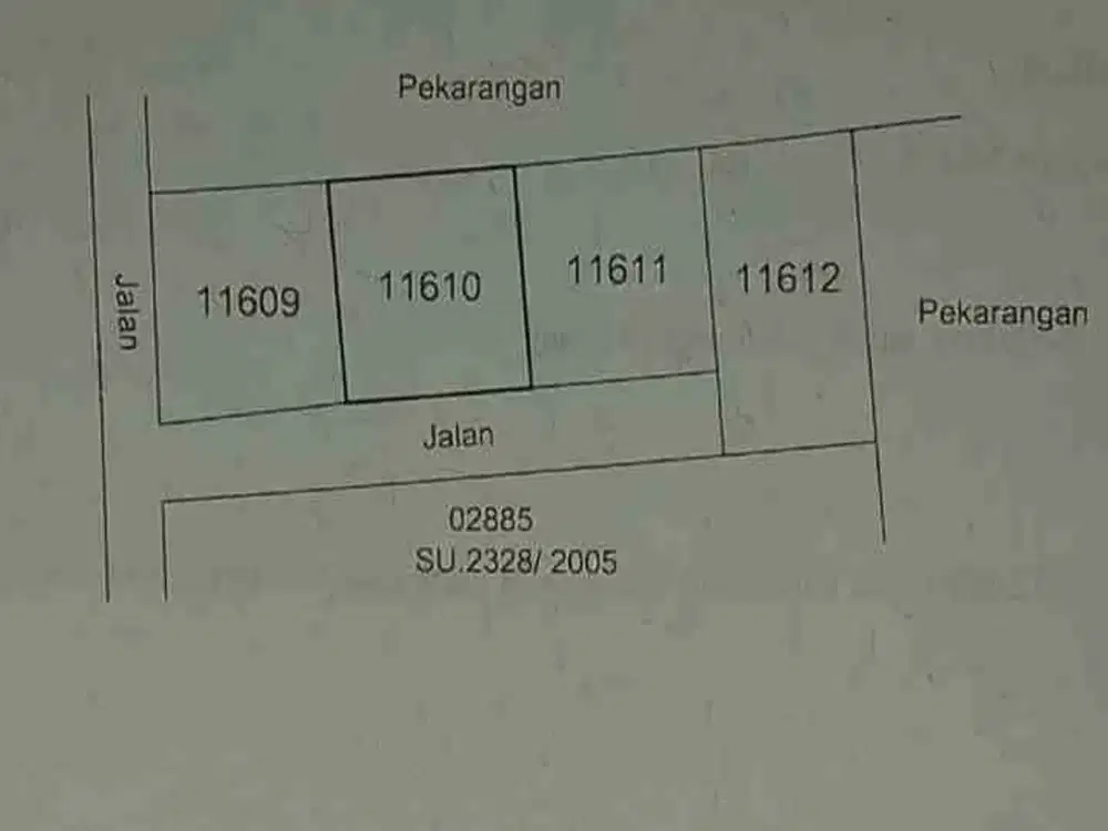 Tanah ideal di kencuran dekat kampus uii pusat jakal km13.5