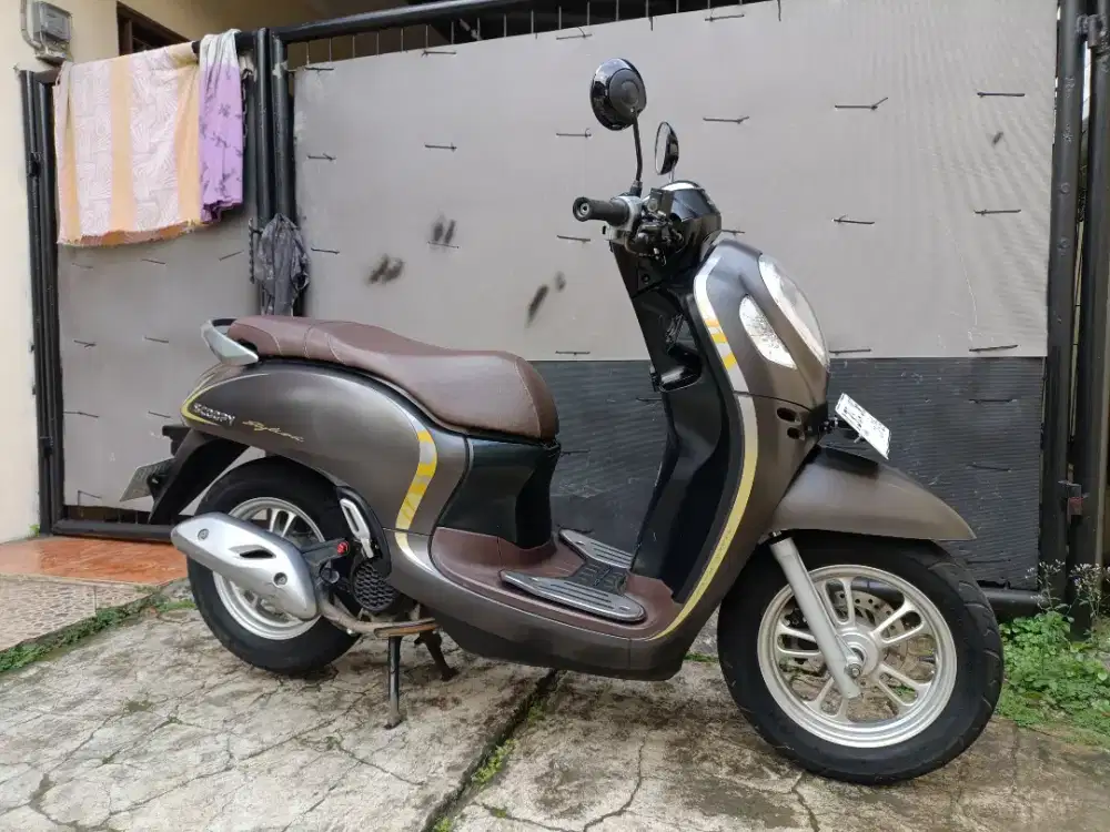 New Scoopy Keyless Th 2021 (Pajak Januari 2027) Tahun depan