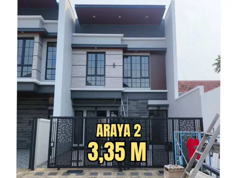 ‼️BARU GRESS‼️ RUMAH GALAXY BUMI PERMAI ARAYA TAHAP 2 MODERN MINIMALIS. DEKAT SEMOLOWARU, NGINDEN, ITS, MERR, MANYAR, KLAMPIS, Dsb