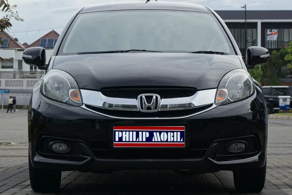 Honda Mobilio 1.5 E A/T 2014 Hitam Kredit Ringan & Terawat Siap Pakai