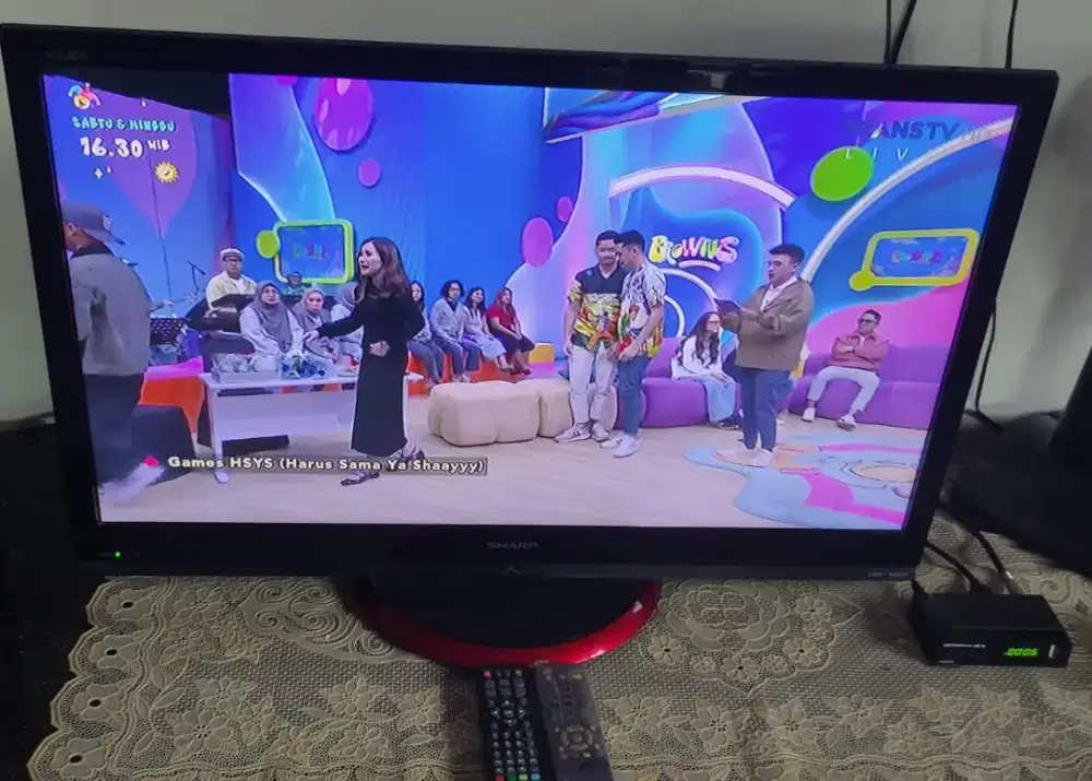 Tv Sharp 32 & stb gotama