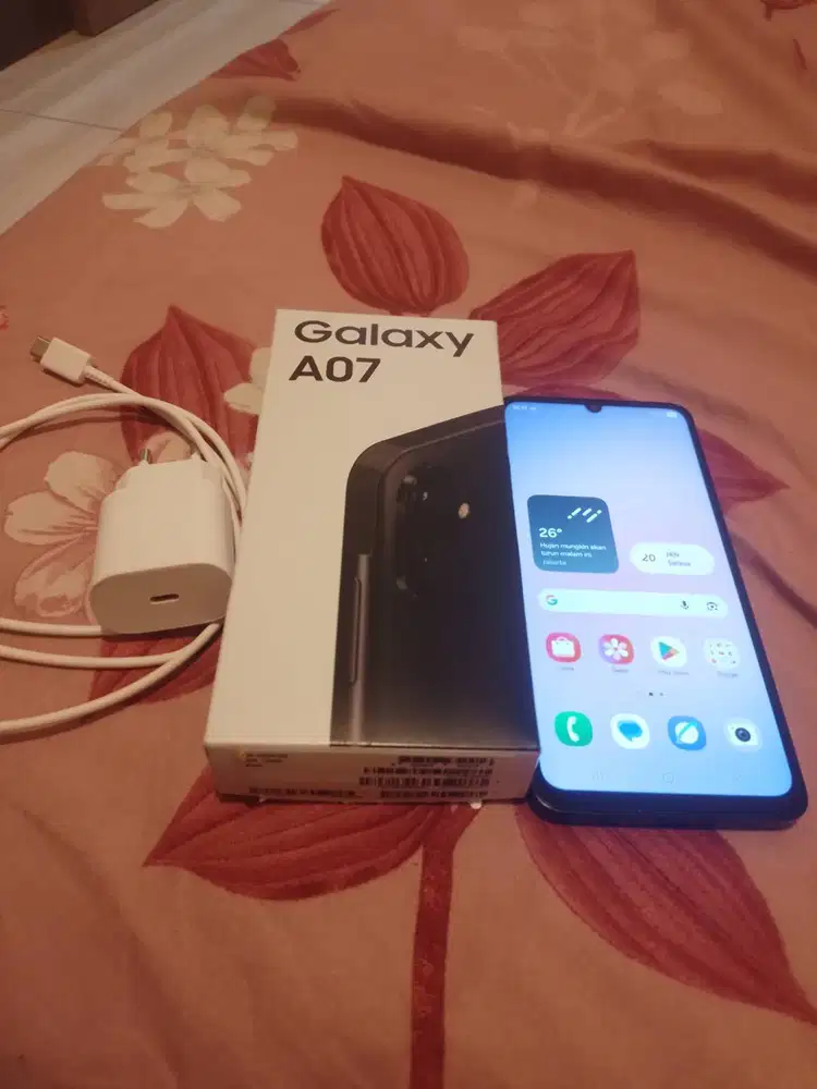 JUAL HP SAMSUNG A07 MULUS DAN LENGKAP
