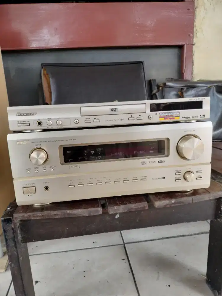 Denon AVR 3802 normal bagus trafo besar